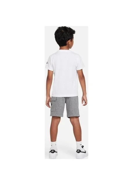 Спортивний костюм дитячий Nike 2-Piece Cargo Shorts Set Pre-School (86J213-GEH) — фото 10