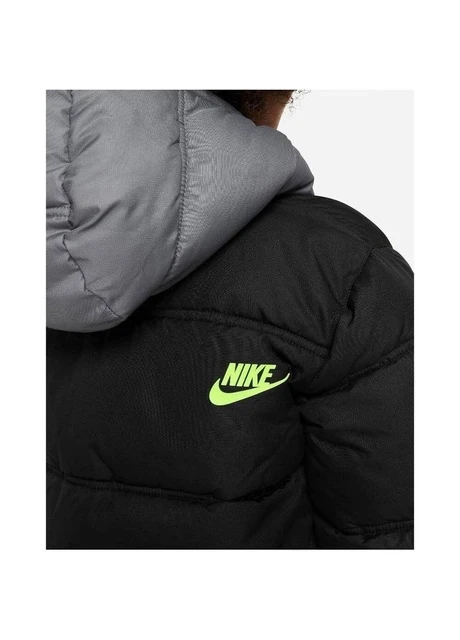Куртка дитяча Nike Colorblock Puffer Black/Grey (86K910-023) — фото 10