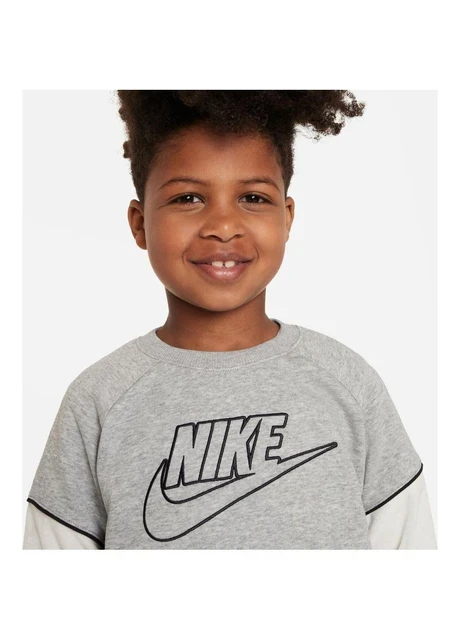 Спортивний костюм дитячий Nike Sportswear Amplify French Terry Crew Set (86L198-042) — фото 6