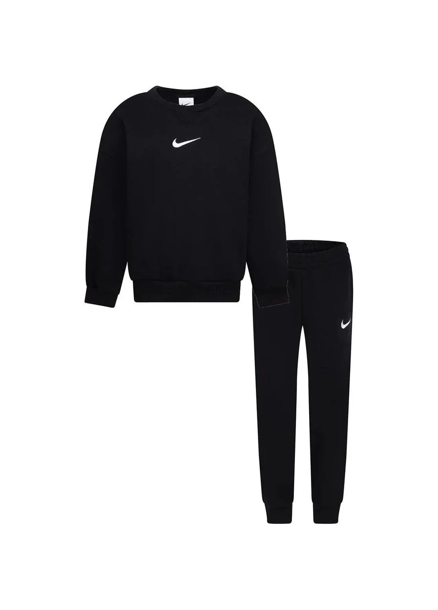 Спортивний костюм дитячий Nike Essential Fleece Crew Black (86M188-023) — фото 1