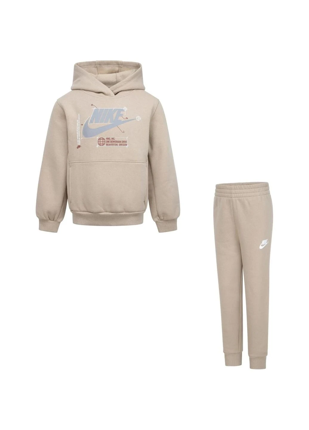Спортивний костюм дитячий Nike Tuta Bambino Futa Po (86M350-XOL) — фото 1