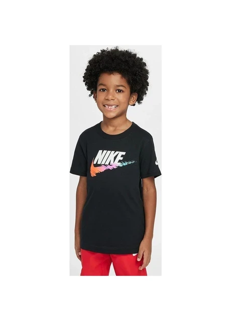 Футболка дитяча Nike Toddler Brandmark Swoosh Black (86M843-023) — фото 5
