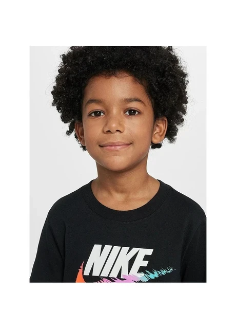Футболка дитяча Nike Toddler Brandmark Swoosh Black (86M843-023) — фото 6