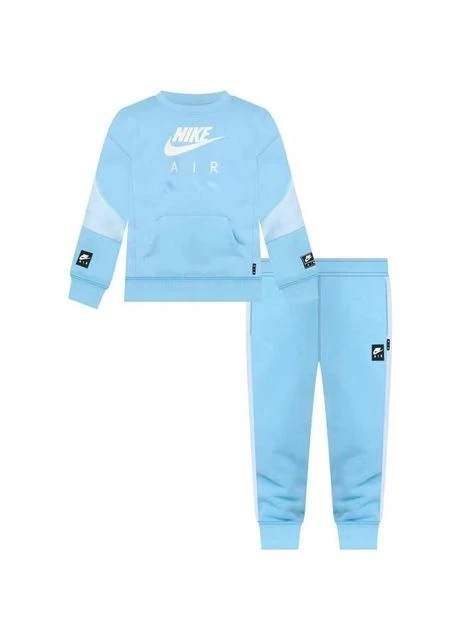 Спортивний костюм дитячий Nike Sportswear Air Fleece Light Blue (86M846-B9F) — фото 1