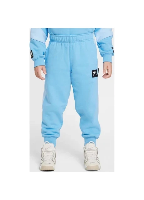 Спортивний костюм дитячий Nike Sportswear Air Fleece Light Blue (86M846-B9F) — фото 13