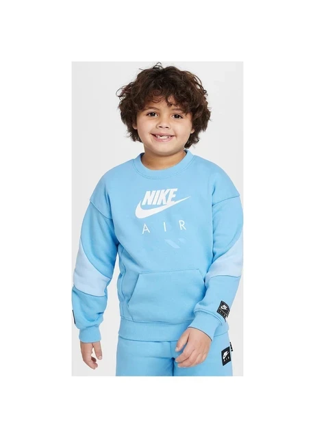 Спортивний костюм дитячий Nike Sportswear Air Fleece Light Blue (86M846-B9F) — фото 6