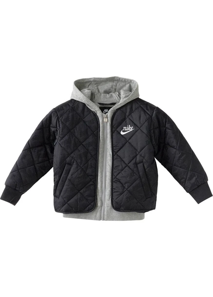 Куртка дитяча Nike Fleece Hooded Quilt Jacket (86N071-023) — фото 1