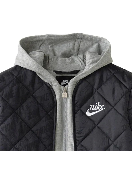 Куртка дитяча Nike Fleece Hooded Quilt Jacket (86N071-023) — фото 5