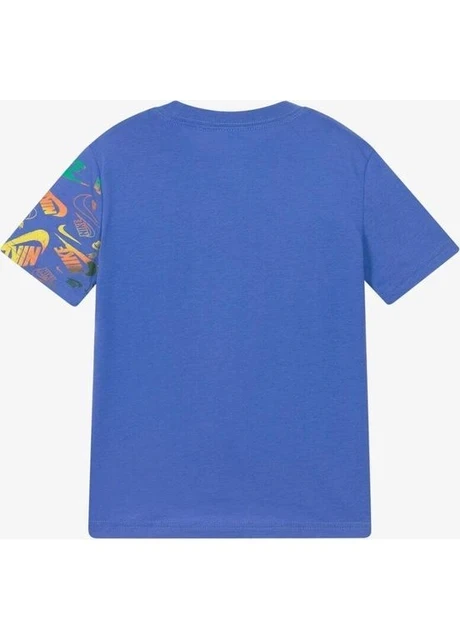 Футболка дитяча Nike Club Revealed Blue (86N210-B9A) — фото 4