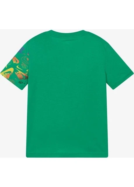 Футболка дитяча Nike Club Revealed Green (86N210-E5D) — фото 4