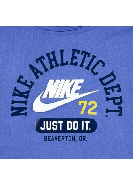 Спортивний костюм дитячий Nike Nkb B Nsw Pe Ft Po Blue (86N227-U90) — фото 4