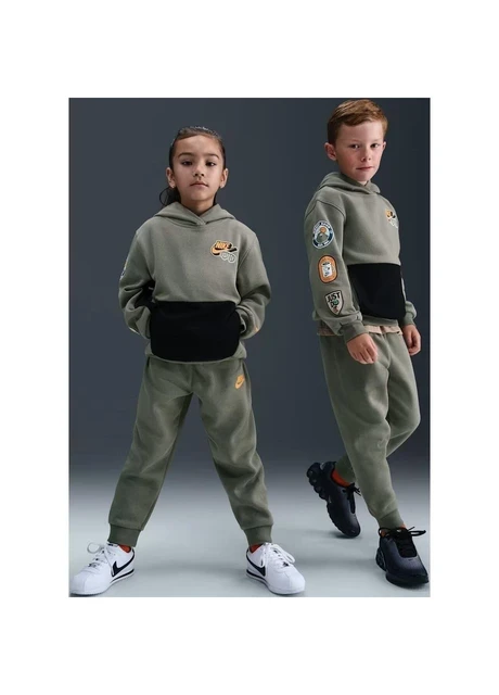 Спортивний костюм дитячий Nike Fleece Pullover Set Olive (86N496-E1S) — фото 4