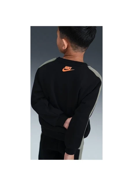 Спортивний костюм дитячий Nike Fleece Tracksuit Black/Grey (86N497-023) — фото 6