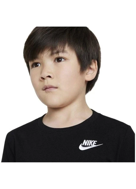 Футболка дитяча Nike Nsw Embroid Futura Black (8UC545-023) — фото 7