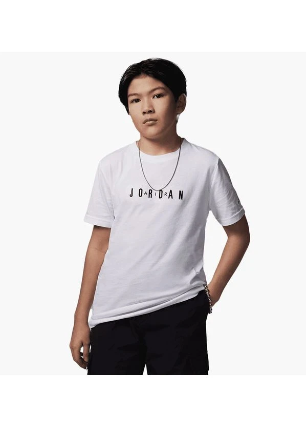 Футболка дитяча Jordan Big Kids' Embroidered T-Shirt (95D634-001) — фото 1