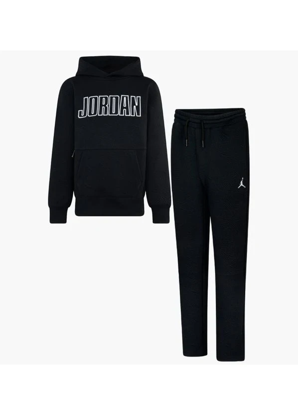 Спортивний костюм дитячий Jordan Sneaker School Black (95D711-023__95D713-023) — фото 1