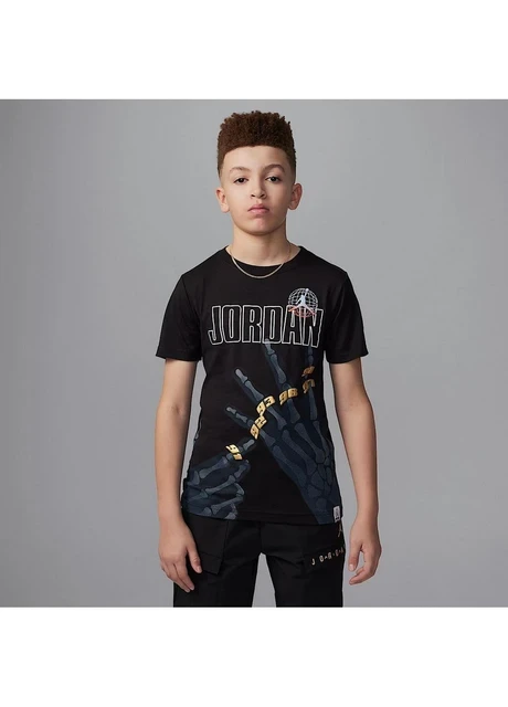 Футболка дитяча Jordan Big Roadtrip X-Ray T-Shirt Black (95D729-023) — фото 3