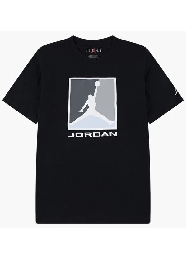 Футболка дитяча Jordan Jdb M J Flt Ess Bl 3.0 Ss Tee Black (95F057-023) — фото 1