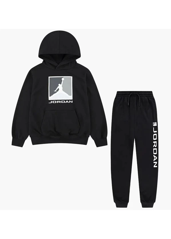 Спортивний костюм дитячий Jordan Essential Black (95F086-023__95F087-023) — фото 1
