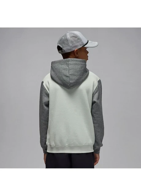 Светр дитячий Jordan Brooklyn Fleece Po Hoodie Grey (95F116-F40) — фото 3