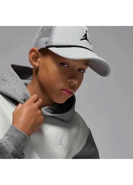 Светр дитячий Jordan Brooklyn Fleece Po Hoodie Grey (95F116-F40) — фото 4