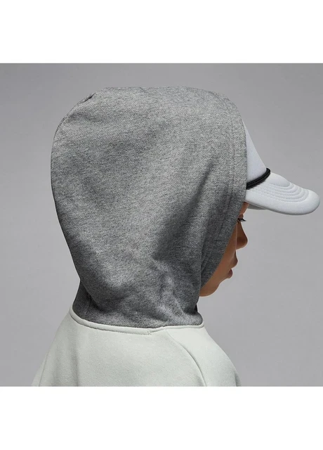 Светр дитячий Jordan Brooklyn Fleece Po Hoodie Grey (95F116-F40) — фото 7