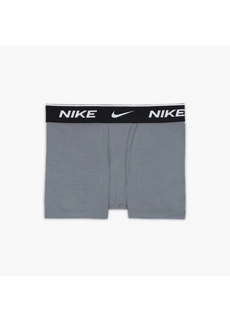 Труси-боксерки підліткові Nike Dri-Fit Essential Cotton Stretch Kids' 3-Pack Boxer Shorts (9N0847-F66) — фото 4