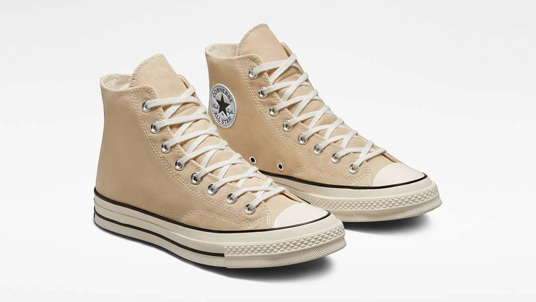 Кеди Converse Chuck Taylor Vintage 70 HI Oat Milk Egret Black — фото 4