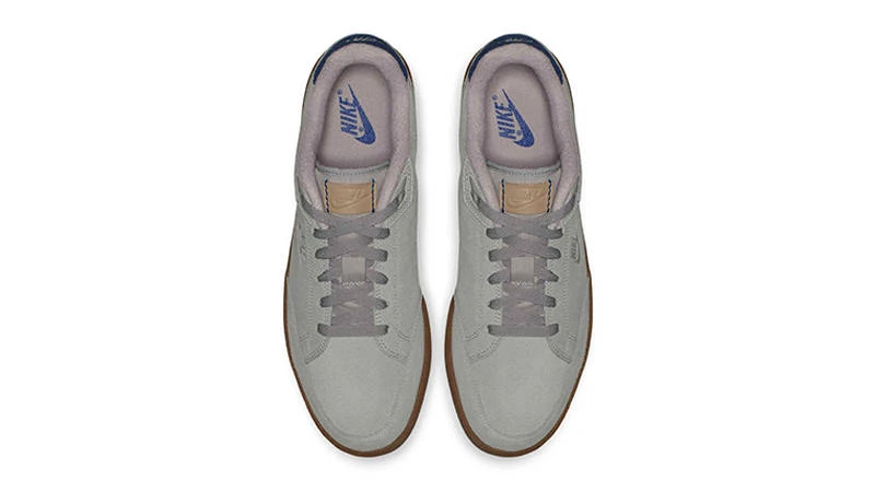 Кросівки чоловічі Nike Grandstand Ii Suede Grey (AA2195-004) — фото 4