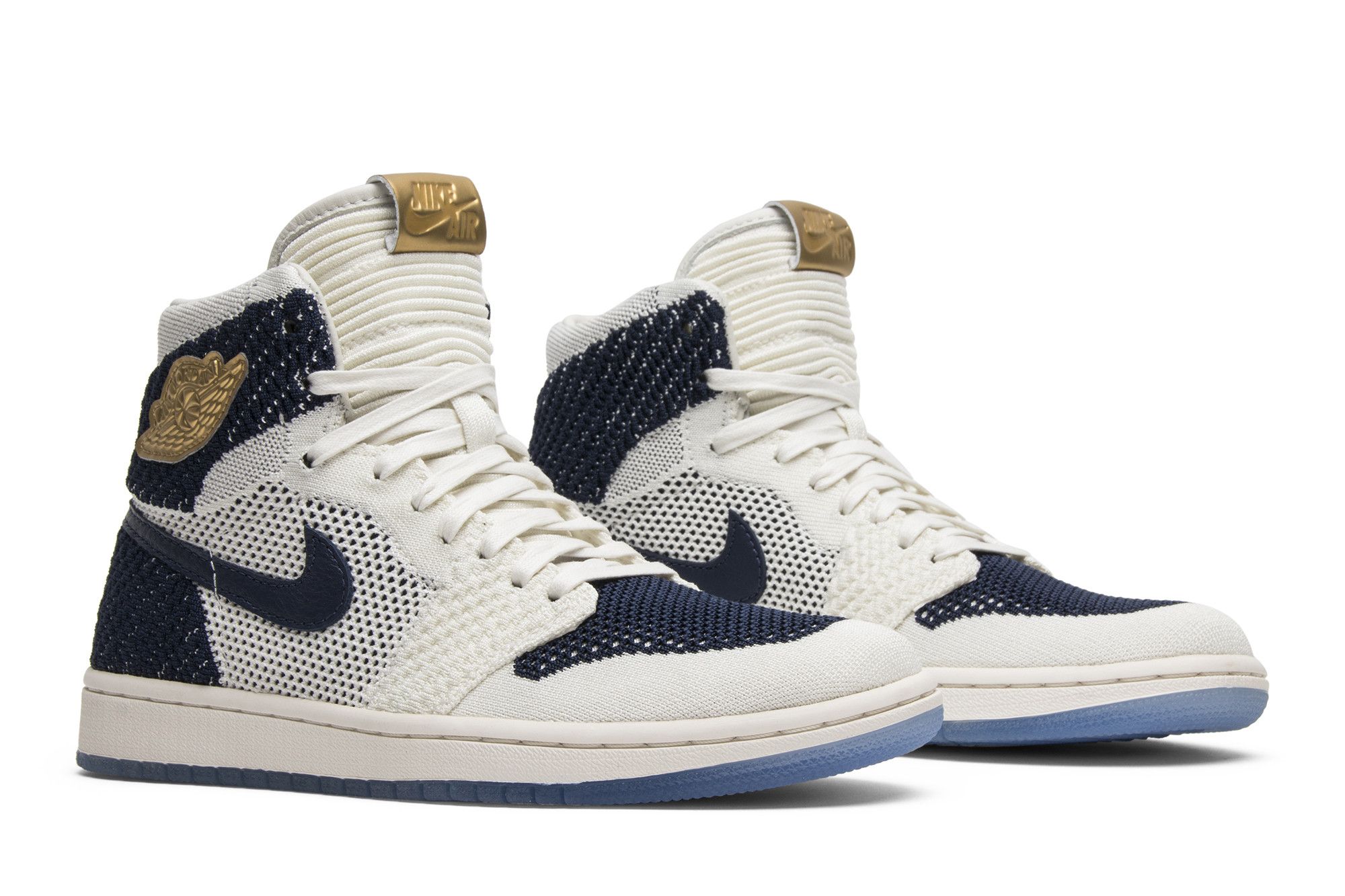 Кросівки Jordan 1 retro high flyknit re2pect — фото 9