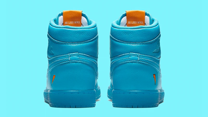 Кросівки Jordan 1 retro high og gatorade blue lagoon — фото 5