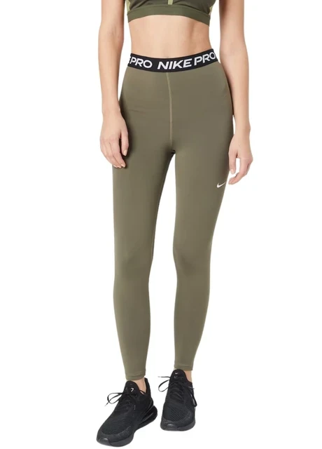 Лосіни жіночі Nike Pro Tights Khaki Olive (AO9968-222) — фото 3