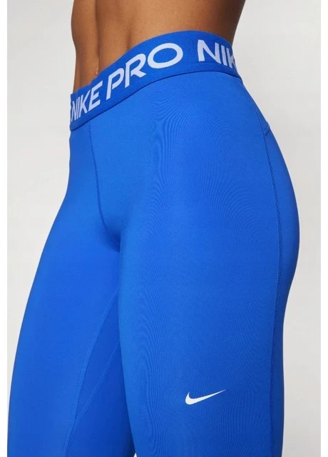 Лосіни жіночі Nike Pro Blue (AO9968-407) — фото 4