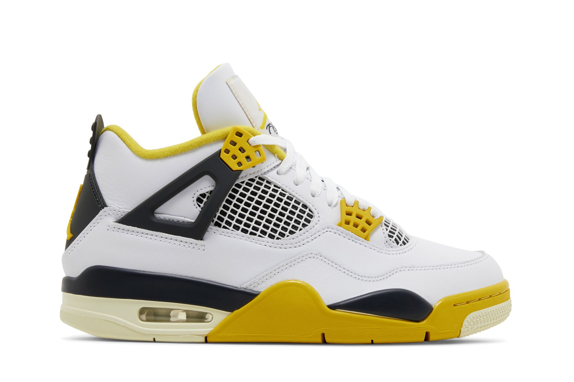 Кросівки чоловічі Jordan 4 Retro Vivid Sulfur (W) (AQ9129-101) — фото 1