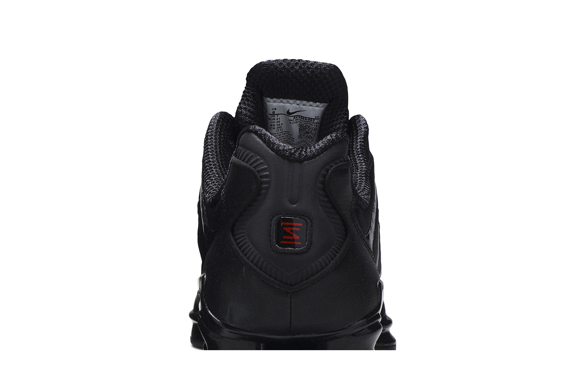Кросівки чоловічі Nike Shox Black (AV3595-002) — фото 9