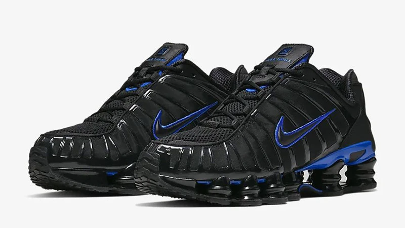 Кросівки Nike Shox TL Black Blue — фото 3