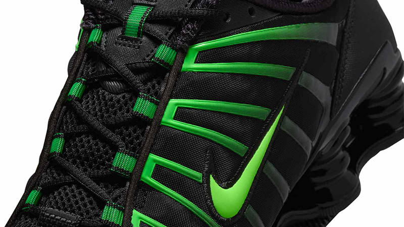 Кросівки Nike Shox TL Black Neon — фото 6