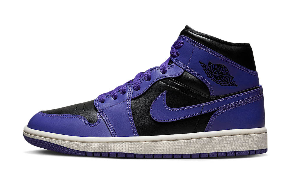 Кросівки жіночі Jordan 1 Mid Violet (BQ6472-051) — фото 1