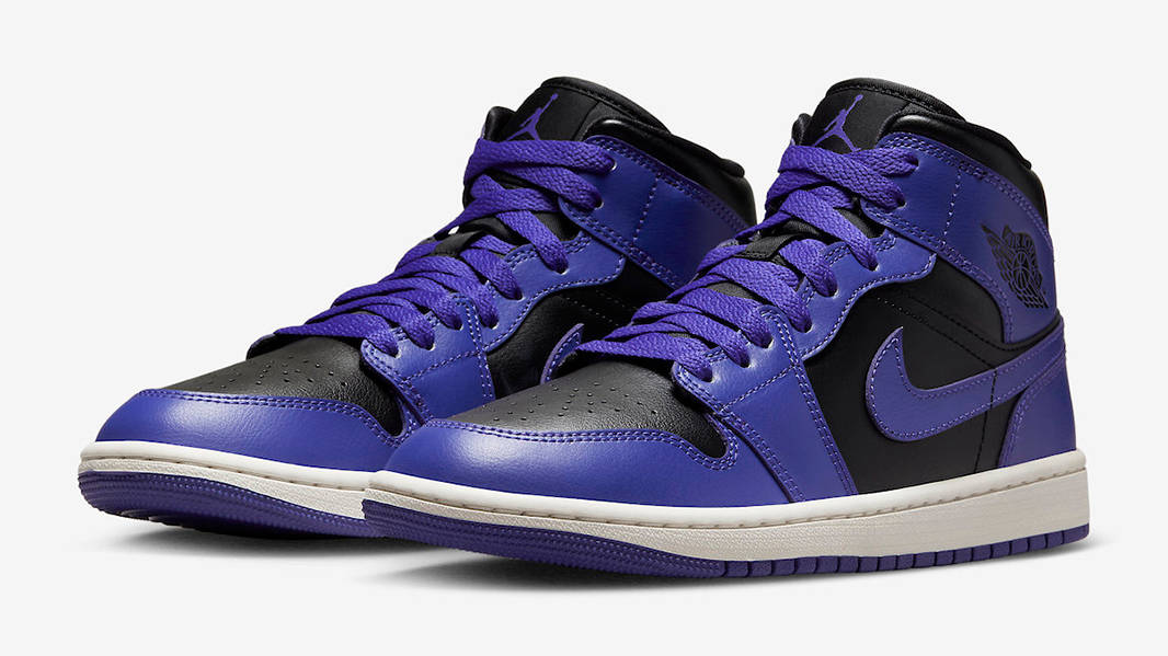 Кросівки жіночі Jordan 1 Mid Violet (BQ6472-051) — фото 3
