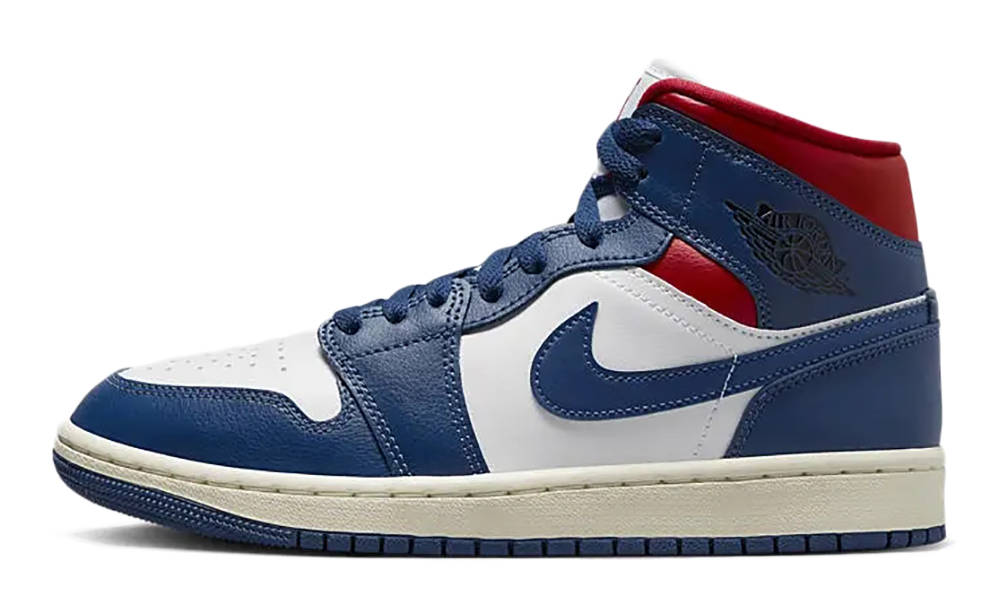 Nike Wmns Air Jordan 1 Mid 'French Blue' — фото 1