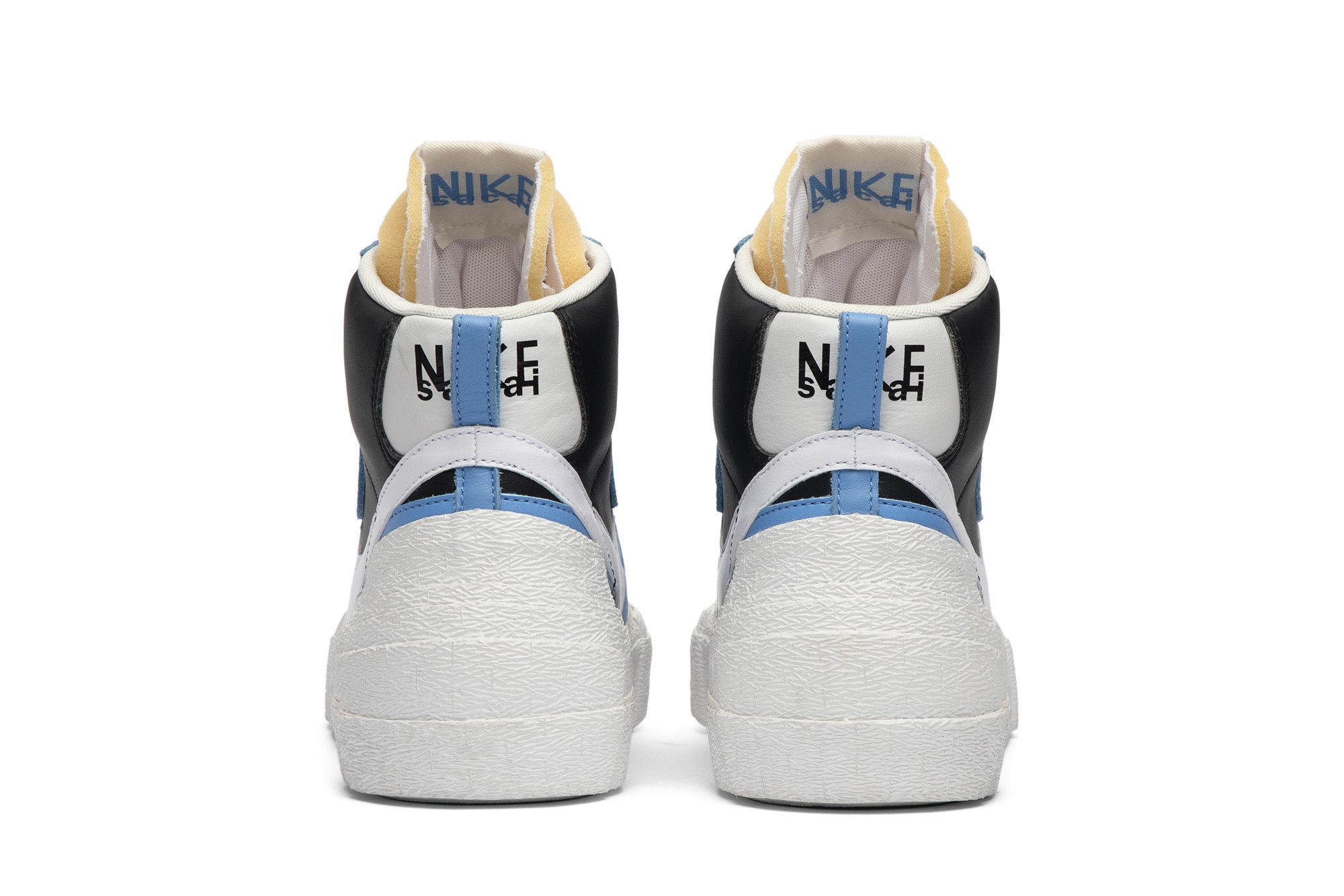 Кросівки Nike blazer mid sacai black blue — фото 7