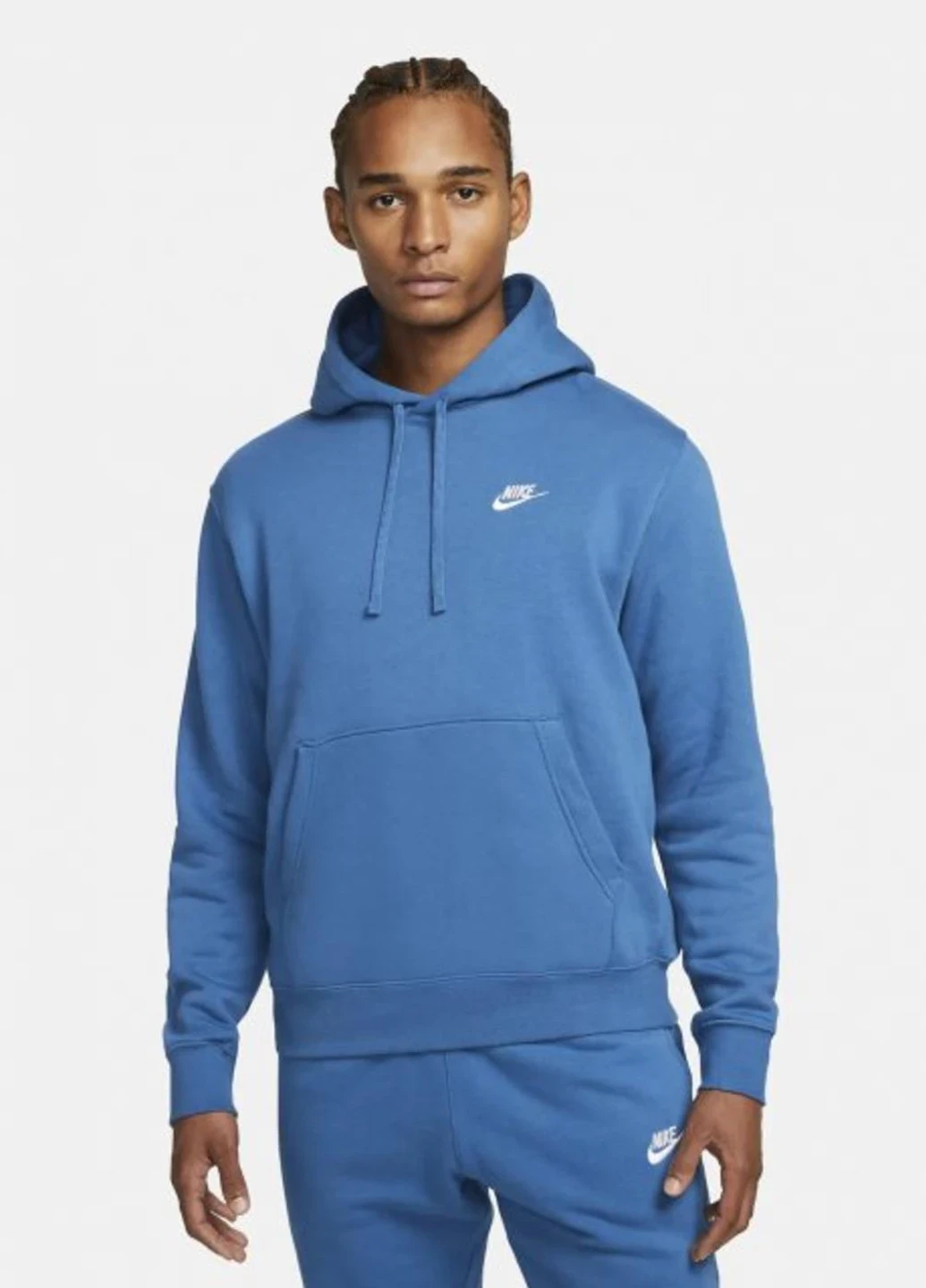 Кофта чоловіча Nike M Nsw Club Hoodie Po Bb (BV2654-450) — фото 1