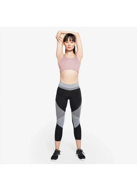 Спортивний топ жіночий Nike Swoosh Bra Pad Beige (BV3636-631) — фото 3
