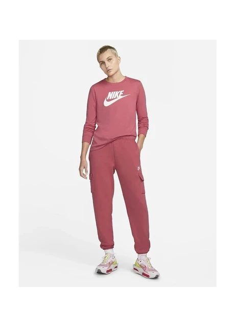 Лосіни жіночі Nike Womens Long-Sleeve T-Shirt Pink (BV6171-622) — фото 6
