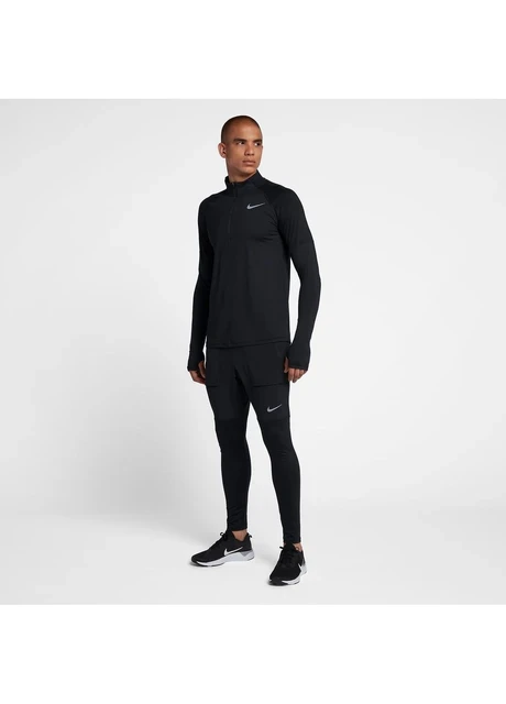 Кофта чоловіча Nike Element Dri Fit Half Zip Running Black (CD8273-010) — фото 3