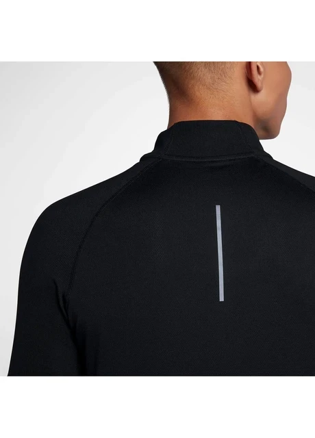 Кофта чоловіча Nike Element Dri Fit Half Zip Running Black (CD8273-010) — фото 5
