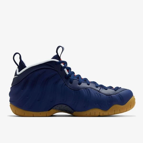 Баскетбольні кросівки чоловічі Nike Air Foamposite Pro Navy Red (CJ0325-400) — фото 3