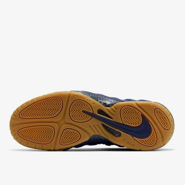 Баскетбольні кросівки чоловічі Nike Air Foamposite Pro Navy Red (CJ0325-400) — фото 6