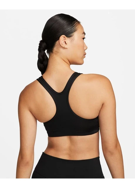 Спортивний топ жіночий Nike Swoosh Bra Non Padded Black (CN5262-010) — фото 3