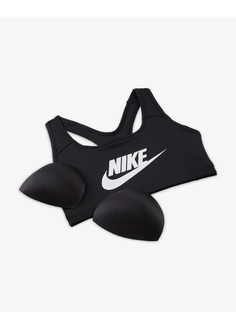 Спортивний топ жіночий Nike Swoosh Bra Non Padded Black (CN5262-010) — фото 4
